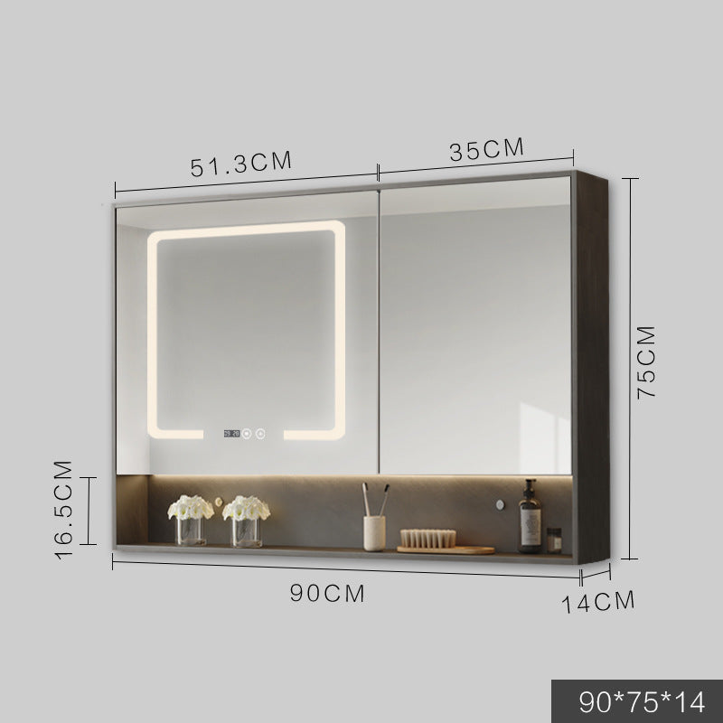 Smart Cabinet With Led Lights (Anti-fog Hanging Bathroom Combination Mirror)