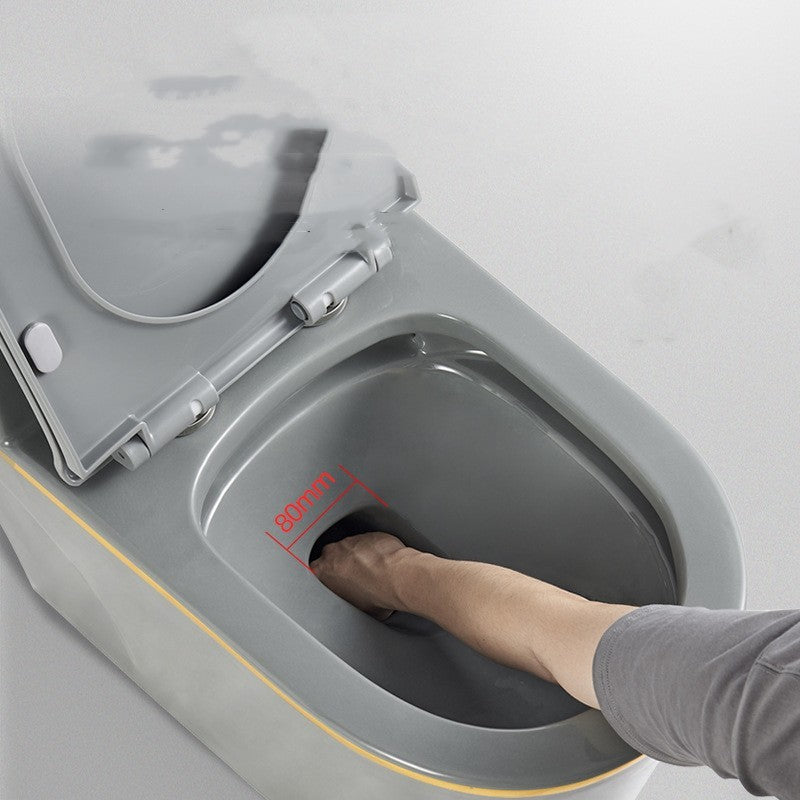 Siphon Household Ceramic Water Pump and Odor-Proof Toilet