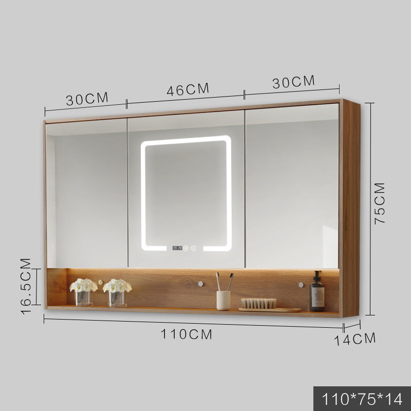 Smart Cabinet With Led Lights (Anti-fog Hanging Bathroom Combination Mirror)