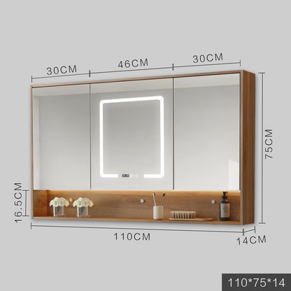 Smart Cabinet With Led Lights (Anti-fog Hanging Bathroom Combination Mirror)