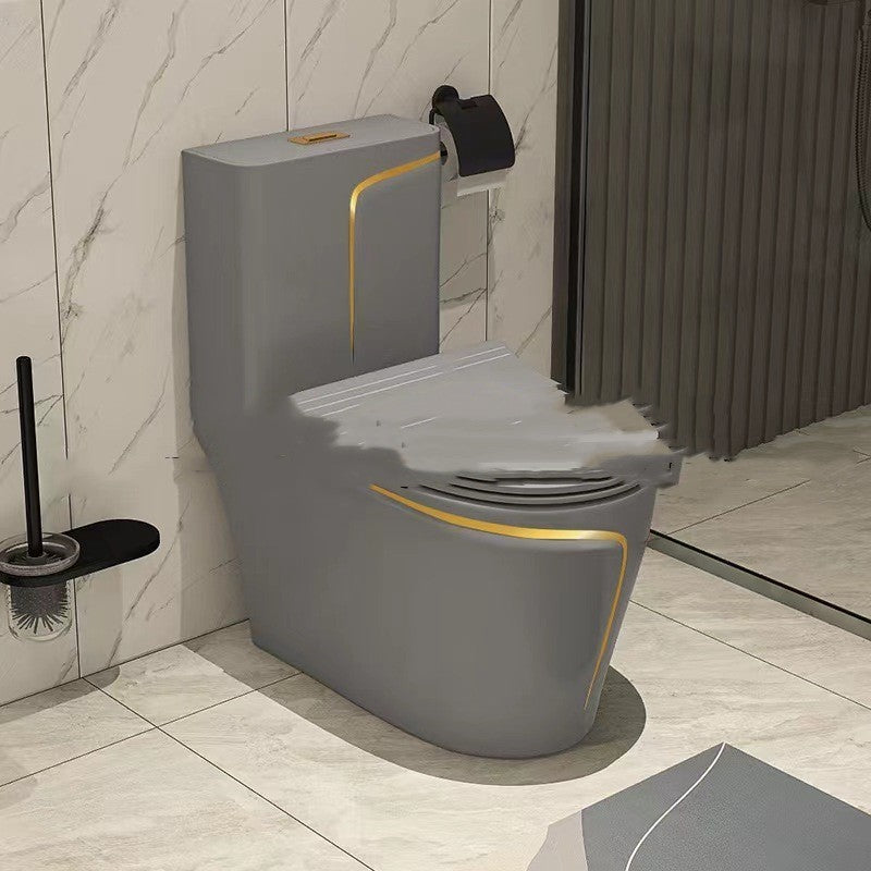 Siphon Household Ceramic Water Pump and Odor-Proof Toilet