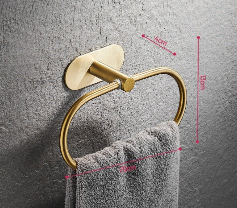 Single Bar Towel Rack Bathroom Hook, Bathroom Pendant