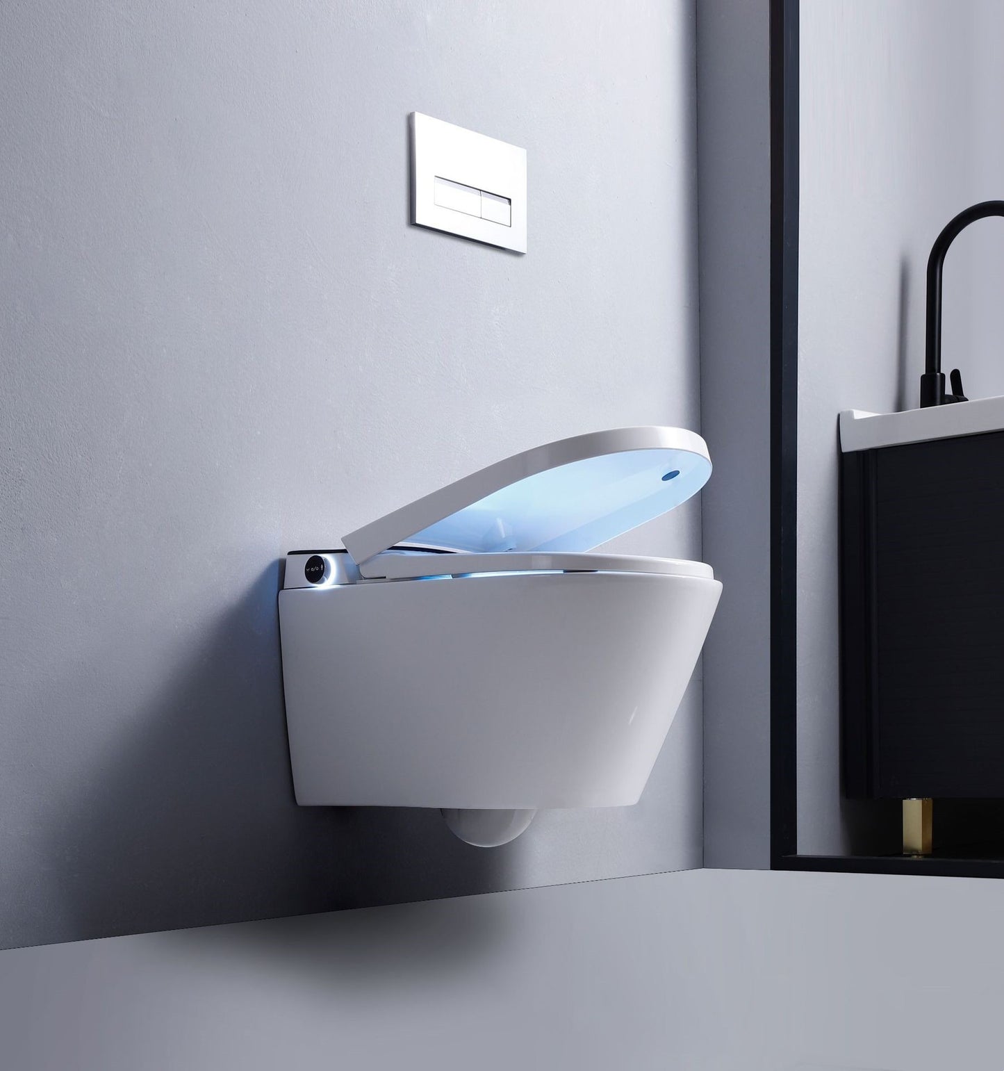 Hidden Water Tank Wall-Mounted Intelligent Toilet – Elevated Comfort, Streamlined Design
