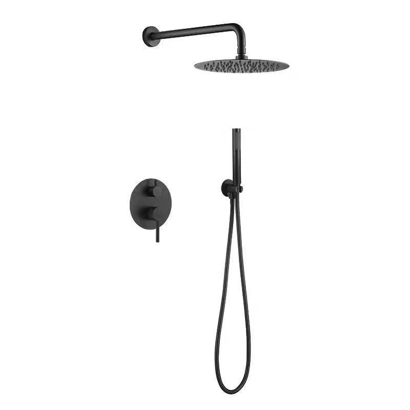 Wall-Embedded Hot and Cold Hidden Shower Head Set – Modern Simplicity Design