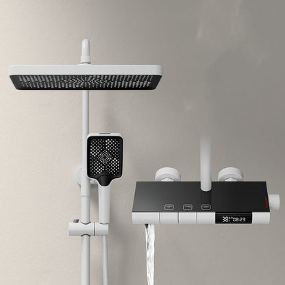 All Copper Shower Set with Constant Temperature Control and Digital Display